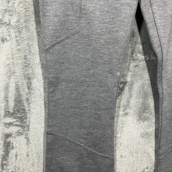 Athleta Ponte Moto Pants Womens Size 10 Gray Zipper Pockets Snap Button Closure - Picture 7 of 11